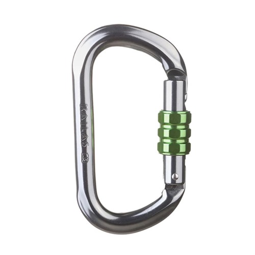 کارابین قفل پیچی کایلاس مدل Oval Wire Carabiner KE210003