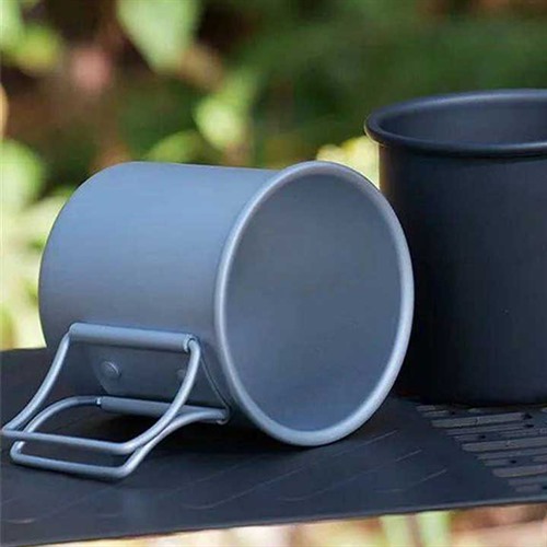 لیوان تیتانیومی با دسته Titanium Cup