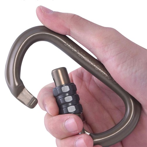 کارابین قفل پیچی کایلاس مدل Oval Screw Gate HAC KE210009