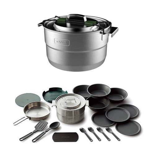 ست ظروف استنلی 21 تکه مدل Adventure Full Kitchen Base Camp Cook Set